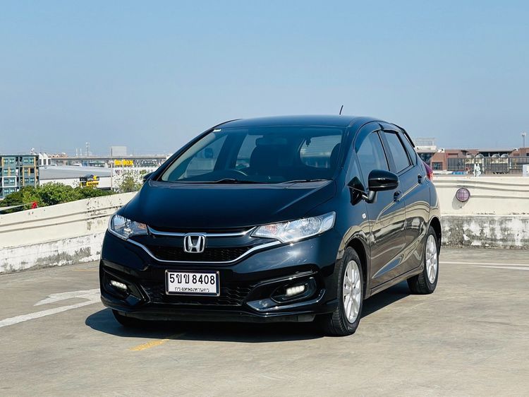 Honda Jazz 2018 1.5 V i-VTEC Sedan เบนซิน ไม่ติดแก๊ส เกียร์อัตโนมัติ ดำ