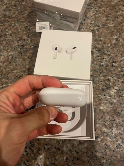 ขายAir Pod Proของแท้ยกกล่องสูนไทยถูกมากกกกตำหนิหูฟังได้ข้างเดียวเสียงซ่า รูปที่ 7