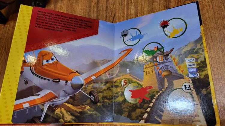 ✈️Disney Planes: Stuck on Stories Book รูปที่ 3
