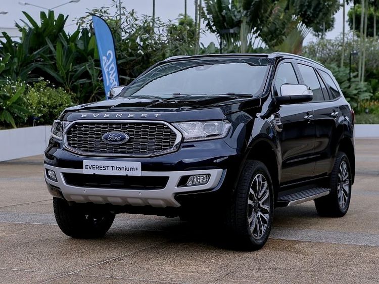 ตัวหนังสือ EVEREREST ติดฝากระโปรงหน้า ของ Ford Everest แท้ รูปที่ 5