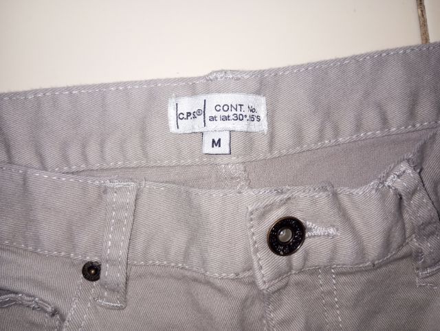 ขายกางเกงผ้า cotton แบรนด์ cps เอว 31 ยาว 33.5  รูปที่ 4