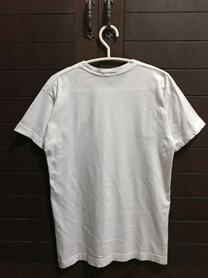 MCM Legere Mini Logo White T-Shirt and Grey Black Collar Polo รูปที่ 2