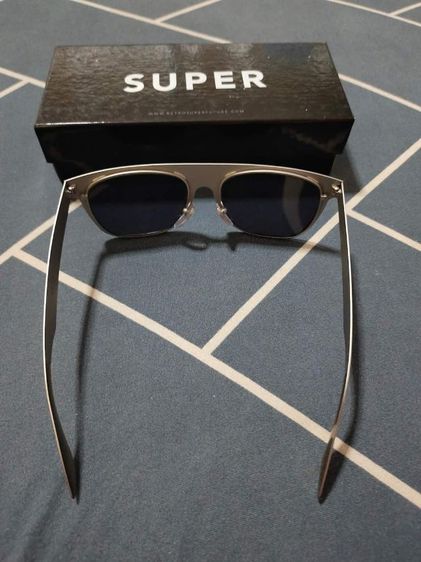 แว่นกันแดด SUPER RETROSUPERFUTURE SUPER รุ่นFlat top silber รหัส S0CR ของแท้รับประกัน  รูปที่ 3