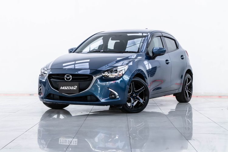 Mazda Mazda 2 2018 1.3 High Connect Sedan เบนซิน ไม่ติดแก๊ส เกียร์อัตโนมัติ น้ำเงิน รูปที่ 4
