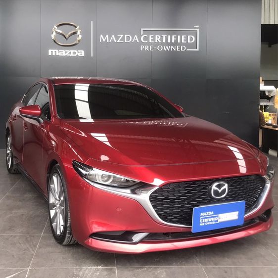 Mazda Mazda3 2019 2.0 SP Sedan เบนซิน ไม่ติดแก๊ส เกียร์อัตโนมัติ แดง รูปที่ 3