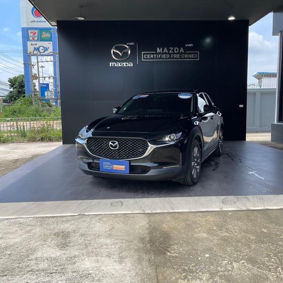 Mazda CX-30 2021 2.0 S Utility-car เบนซิน ไม่ติดแก๊ส เกียร์อัตโนมัติ ดำ รูปที่ 3