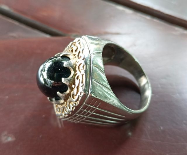 แหวนเงินหัวนิล รูปที่ 3