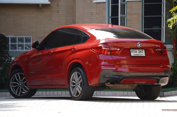 BMW X4 2015 2.0 xDrive20d M Sport 4WD Sedan ดีเซล ไม่ติดแก๊ส เกียร์อัตโนมัติ แดง รูปที่ 3
