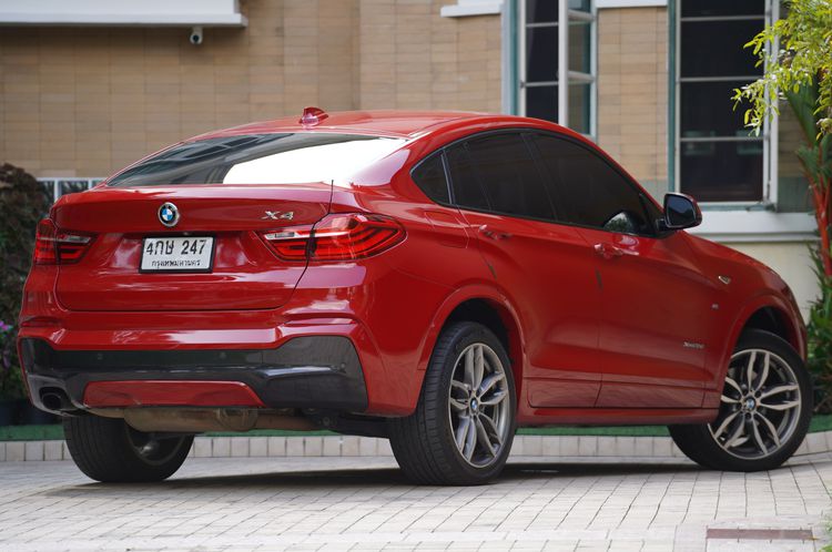BMW X4 2015 2.0 xDrive20d M Sport 4WD Sedan ดีเซล ไม่ติดแก๊ส เกียร์อัตโนมัติ แดง รูปที่ 4