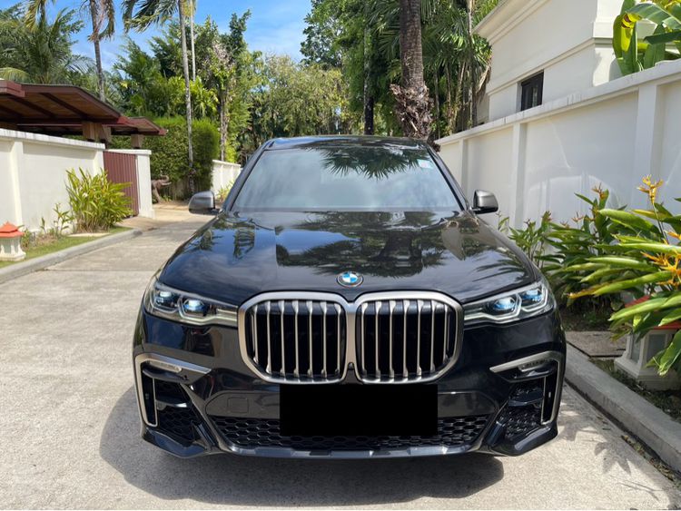 BMW X7 2019 3.0 M50d 4WD Utility-car ดีเซล ไม่ติดแก๊ส เกียร์อัตโนมัติ ดำ รูปที่ 2