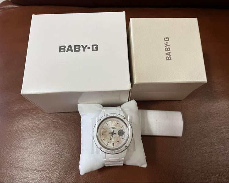 นาฬิกา CASIO Baby-G BGA-150FL-7A สีขาว