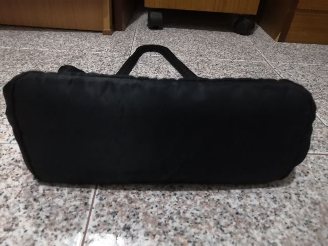กระเป๋า ช๊อปปิ้ง ใบเล็ก สีดำ มี 3 ช่อง รูปที่ 7