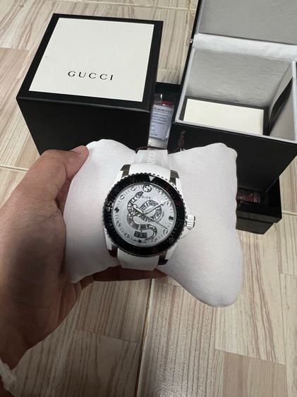 นาฬิกาgucci dive ของใหม่ อุปกรณ์ครบ สายรับเบ้อขาวสวย  รูปที่ 2