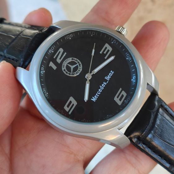 นาฬิกา Benz ญี่ปุ่น ไม่ผ่านการใช้งาน ระบบถ่าน ซึ่งข้อหล่อมาก รูปที่ 2
