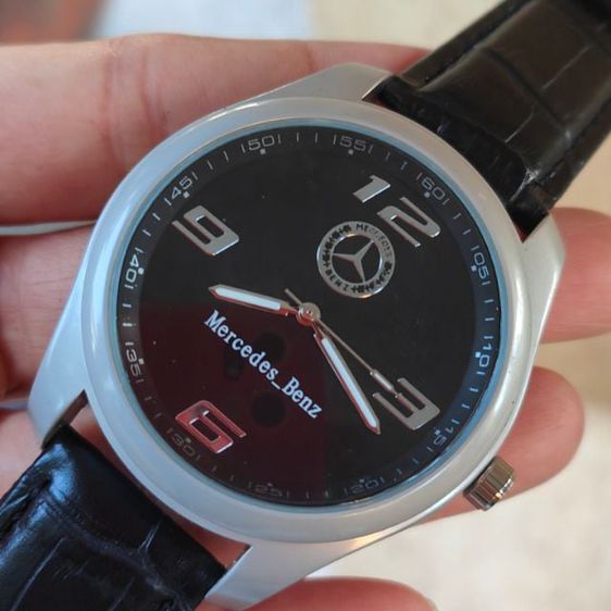 นาฬิกา Benz ญี่ปุ่น ไม่ผ่านการใช้งาน ระบบถ่าน ซึ่งข้อหล่อมาก รูปที่ 3