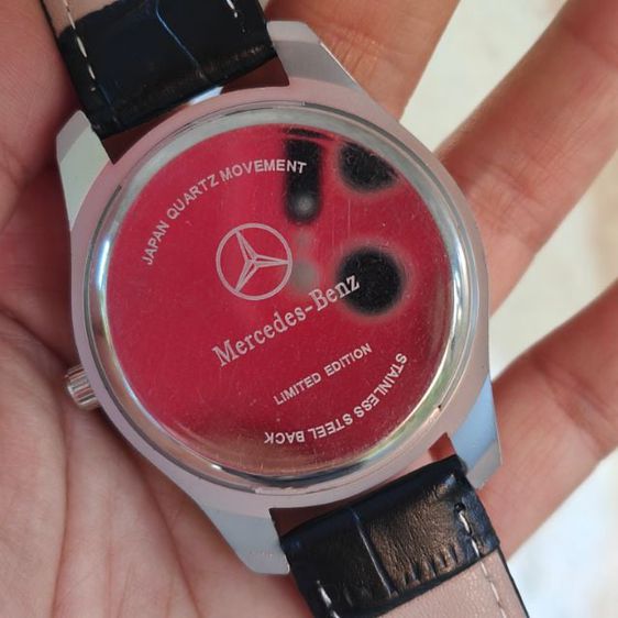 นาฬิกา Benz ญี่ปุ่น ไม่ผ่านการใช้งาน ระบบถ่าน ซึ่งข้อหล่อมาก รูปที่ 6