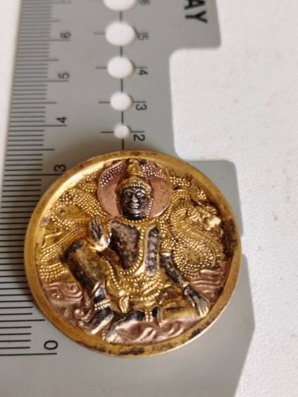 จตุคามรุ่นโคตรเศรษฐีปี๔๙เนื้อกะไหล่ทองลงยาวัดโพธิ์แก้ว รูปที่ 4