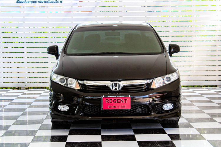 Honda Civic 2015 1.8 S i-VTEC Sedan เบนซิน ไม่ติดแก๊ส เกียร์อัตโนมัติ ดำ รูปที่ 2