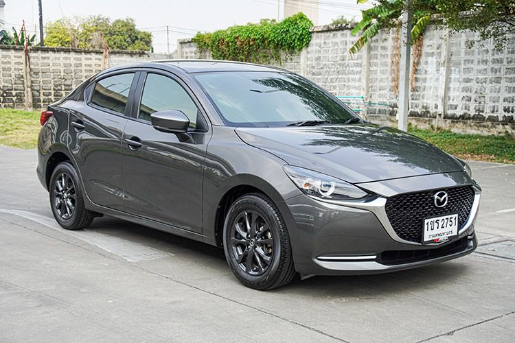Mazda Mazda 2 2021 1.3 Sedan เบนซิน ไม่ติดแก๊ส เกียร์อัตโนมัติ เทา รูปที่ 2