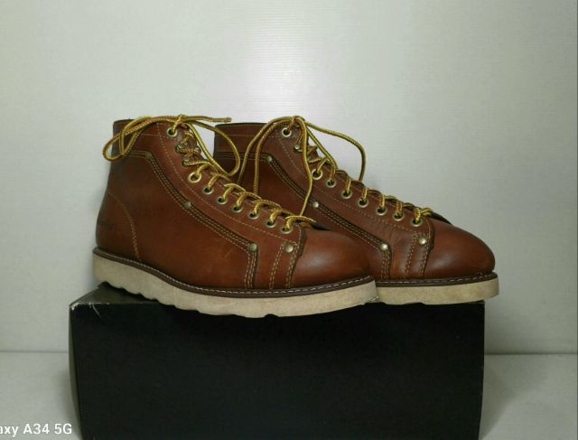 Columbus Boots, Men's 9US 42.5EU(27.5cm) Original ของแท้ มือ 2 สภาพเยี่ยม, รองเท้า Columbus หนังแท้ พื้นเต็ม ไม่มีรอยขีดข่วนใดๆ สวยมาก รูปที่ 15