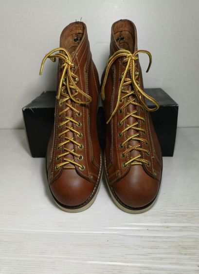Columbus Boots, Men's 9US 42.5EU(27.5cm) Original ของแท้ มือ 2 สภาพเยี่ยม, รองเท้า Columbus หนังแท้ พื้นเต็ม ไม่มีรอยขีดข่วนใดๆ สวยมาก รูปที่ 4