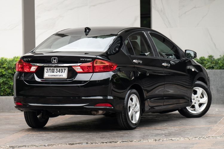 Honda City 2014 1.5 V Plus i-VTEC Sedan เบนซิน ไม่ติดแก๊ส เกียร์อัตโนมัติ ดำ รูปที่ 4