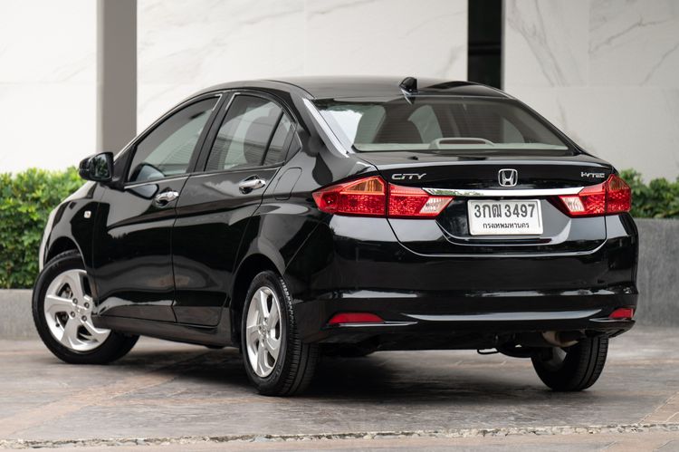 Honda City 2014 1.5 V Plus i-VTEC Sedan เบนซิน ไม่ติดแก๊ส เกียร์อัตโนมัติ ดำ รูปที่ 3