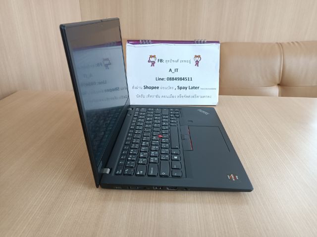 Lenovo ThinkPad X395 Ryzen 5 Pro 3500U RAM8GB SSD 256GB มือสอง คียไฟ แบตดี ราคาถูก รูปที่ 9
