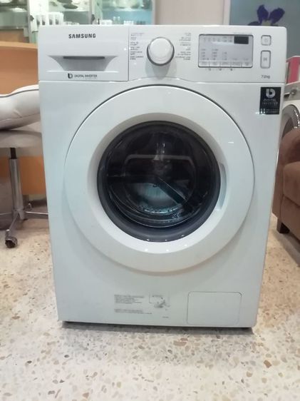 เครื่องซักผ้าฝาหน้าซัมซุง 7 กิโล ล้างเครื่องล้างถังให้แล้ว สะอาดพร้อมใช้ รูปที่ 3