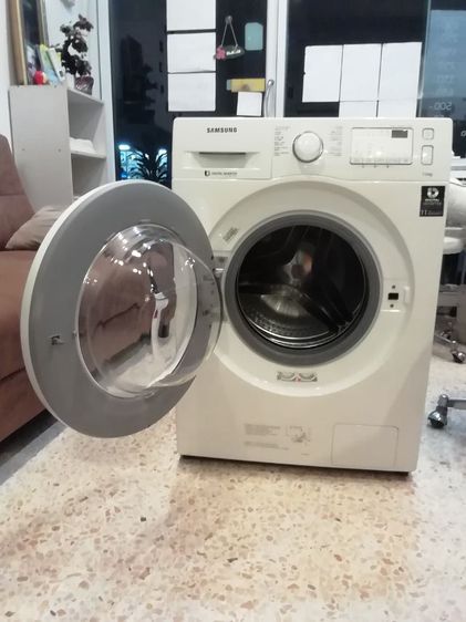 เครื่องซักผ้าฝาหน้าซัมซุง 7 กิโล ล้างเครื่องล้างถังให้แล้ว สะอาดพร้อมใช้ รูปที่ 8