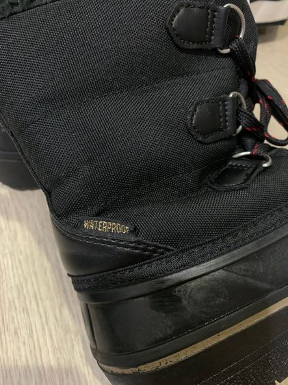 รองเท้าบูทกันหิมะ OUTDOOR  หนังสีดำ บุผ้าวูลกันหนาว ซับในอุ่นๆ  สายแฟชั่น สายไฮ ใส่ลุยหิมะ ลุยฝน อุ่นเท้าแน่นอน รูปที่ 7