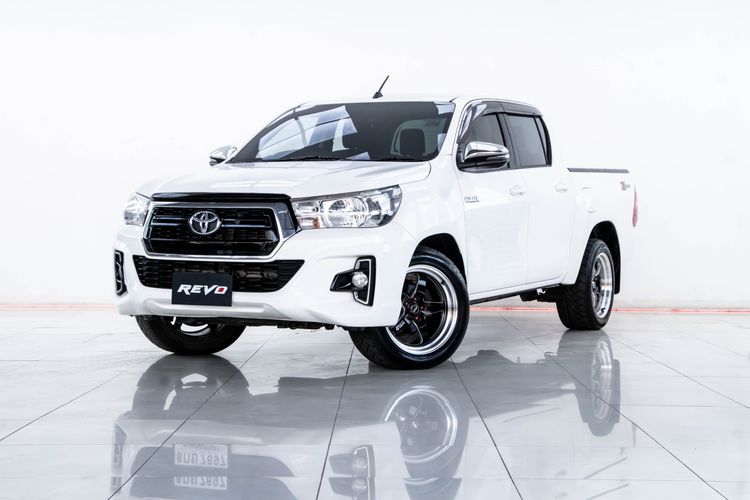 Toyota Hilux Revo 2019 2.4 J Plus Pickup ดีเซล ไม่ติดแก๊ส เกียร์ธรรมดา ขาว รูปที่ 4