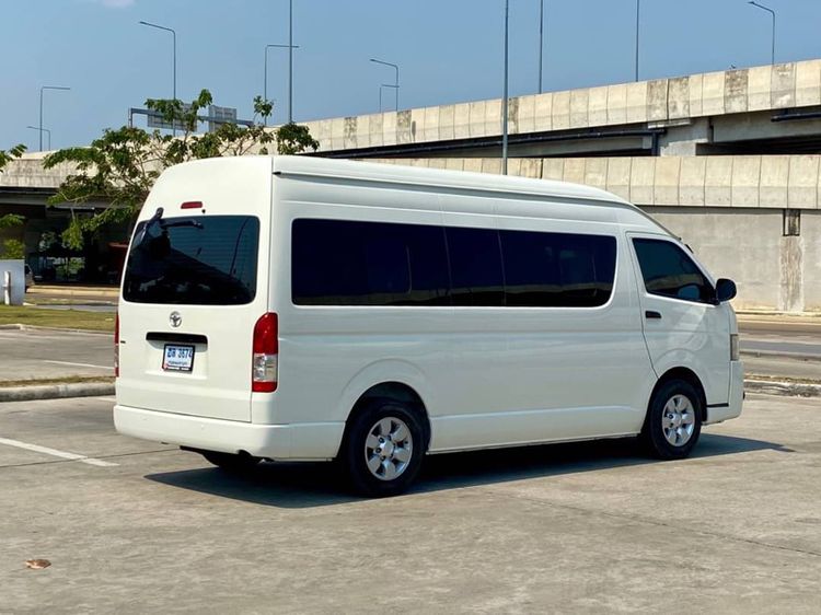 Toyota Commuter 2015 3.0 Van ดีเซล ไม่ติดแก๊ส เกียร์อัตโนมัติ ขาว รูปที่ 4