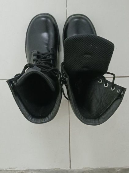 รองเท้าหนังหนา(สีดำเข้มมันเงา)ไซร้เบอร์40(ไม่มีเก็บเงินปลายทาง) รูปที่ 3