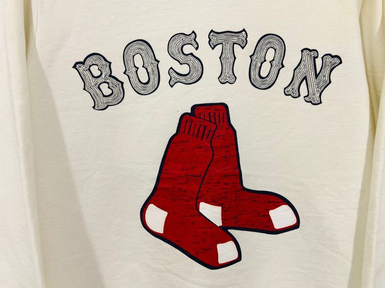 เสื้อกันหนาว MLB BOSTON แท้ 💯 size M ขนาด อก 22 ยาว 27 นิ้ว สภาพใหม่มาก สีเทาทรงสวย เนื้อผ้าหนานุ่ม หายากน่าสะสมครับ รูปที่ 2