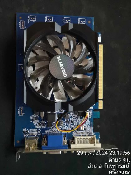 การ์ดจอ Gigabyte รุ่น Nvidia GT730 2GB DDR3 (no box) มือสอง ไม่มีกล่อง รูปที่ 2