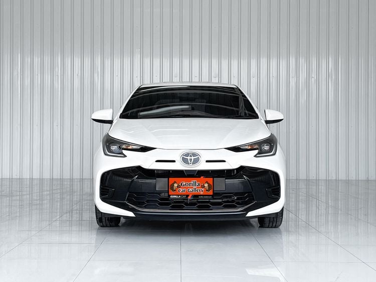 Toyota Yaris 2023 1.2 Sport Hatchback Sedan เบนซิน เกียร์อัตโนมัติ ขาว รูปที่ 3