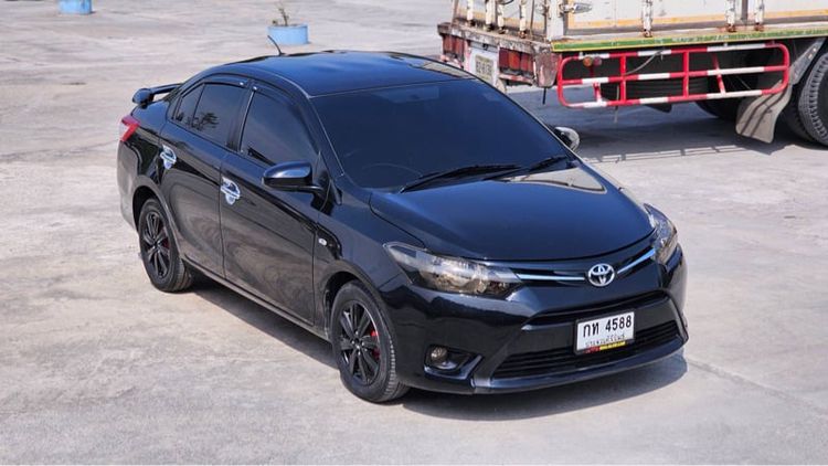 Toyota Vios 2013 1.5 S Limited Sedan เบนซิน ไม่ติดแก๊ส เกียร์อัตโนมัติ ดำ รูปที่ 1