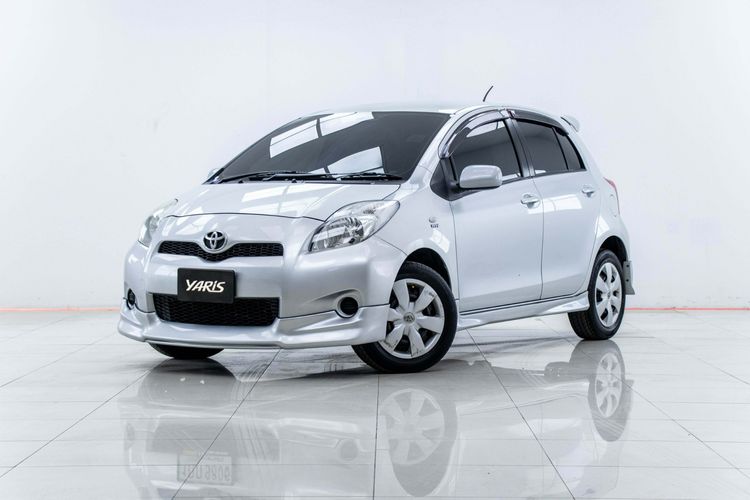 Toyota Yaris 2015 1.5 J Sedan เบนซิน ไม่ติดแก๊ส เกียร์อัตโนมัติ เทา รูปที่ 4