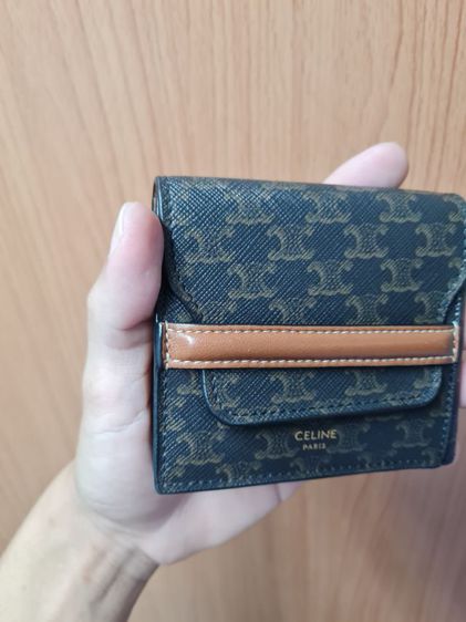 ขายกระเป๋าสตางค์ Celine flap origami wallet รูปที่ 2