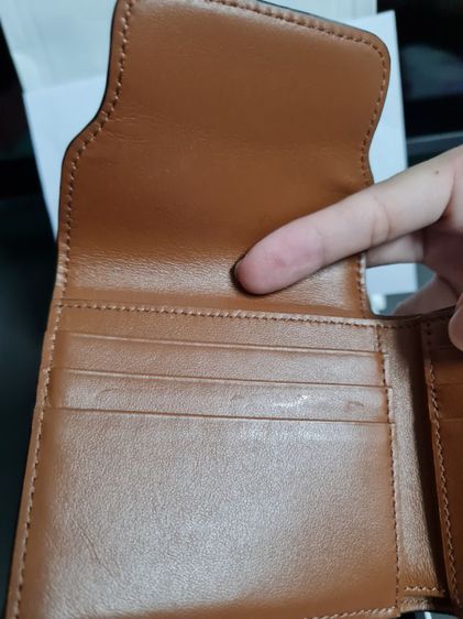 ขายกระเป๋าสตางค์ Celine flap origami wallet รูปที่ 10