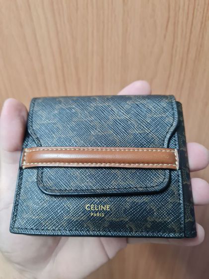 ขายกระเป๋าสตางค์ Celine flap origami wallet รูปที่ 5