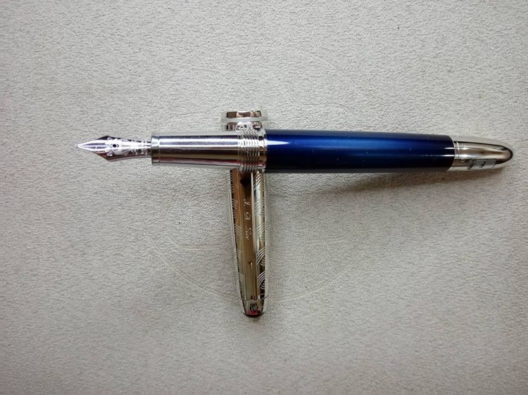 Montblanc Meisterstuck Around the World in 80 Days Doue Classique Fountain Pen  รูปที่ 2