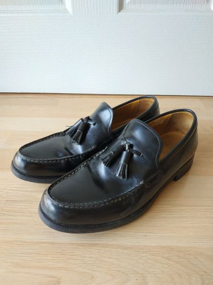 รองเท้า Loafers แบรนด์ญี่ปุ่น Regal หนังแท้สีดำ  รูปที่ 10