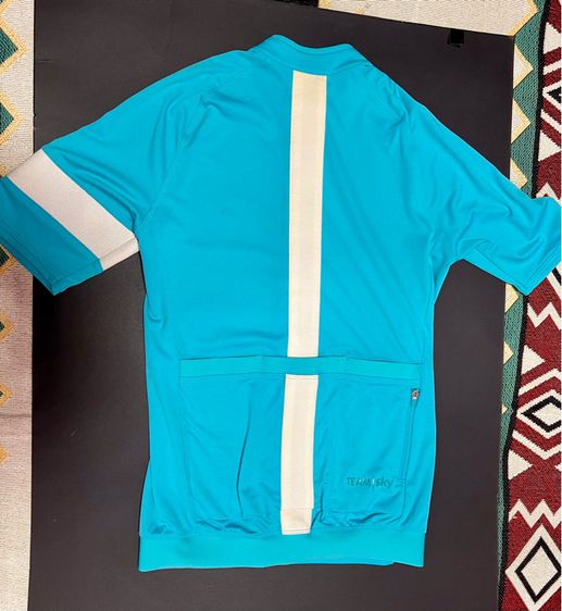เสื้อปั่นจักรยานผู้หญิง Rapha Team Sky ของแท้ รูปที่ 2