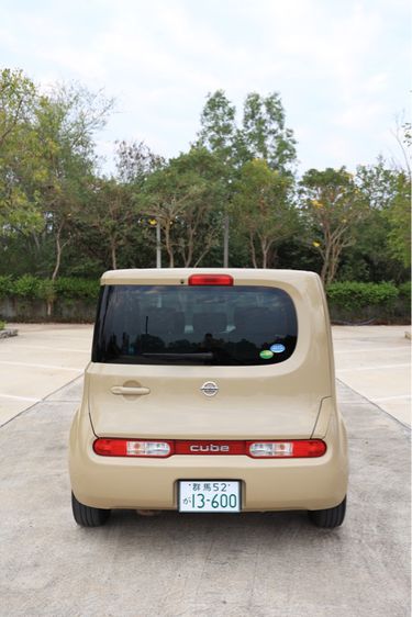 Nissan Cube 2012 1.5 Z12 Sedan เบนซิน ไม่ติดแก๊ส เกียร์อัตโนมัติ เหลือง รูปที่ 4