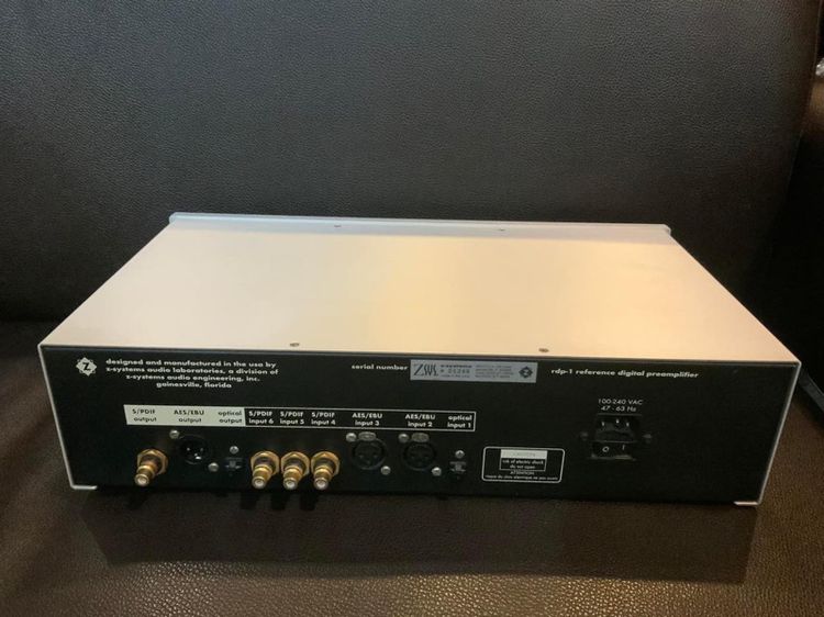 ขายดิจิตอลปรีแอมป์ไฮเอนด์ Z-Systems Audio Laboratories RDP-1 Reference digital preamp and equalizer TTC Transparent tone control Made in USA รูปที่ 4