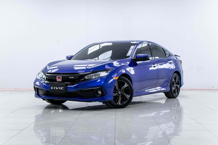 Honda Civic 2019 1.5 Turbo RS Sedan เบนซิน ไม่ติดแก๊ส เกียร์อัตโนมัติ น้ำเงิน รูปที่ 4