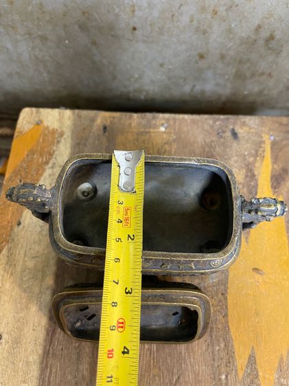 กระถางกำยานมังกร ขาสิงห์ทองเหลืองA31 รูปที่ 9