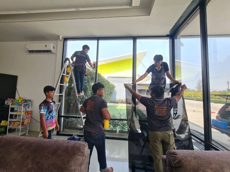 รับติดฟิล์ม ฟิล์มบ้าน ฟิล์มโรงงาน ฟิล์มออฟฟิต ติดตั้งฟิล์มกรองแสง 0812508727 ฟิล์มรังสิต ฟิล์มปทุมธานี ฟิล์มคลองหลวง ฟิล์มลำลูกกา ฟิล์มนวนคร รูปที่ 4